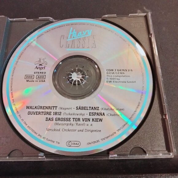 Heavy Classix Classical Romantic Opera Various Orchestras 1991 CD - Picture 5 of 5